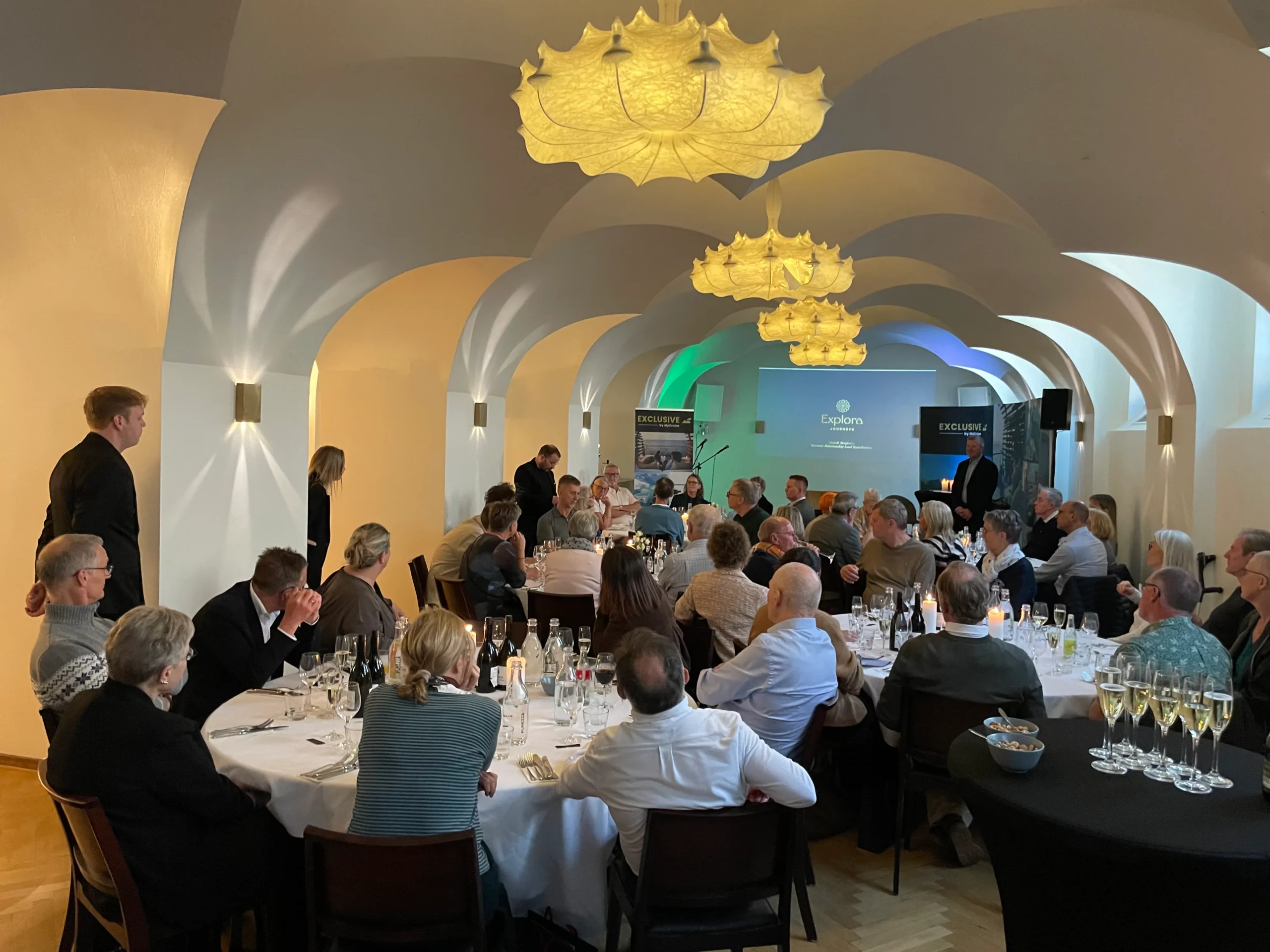 Gæster til et MyCruise-event